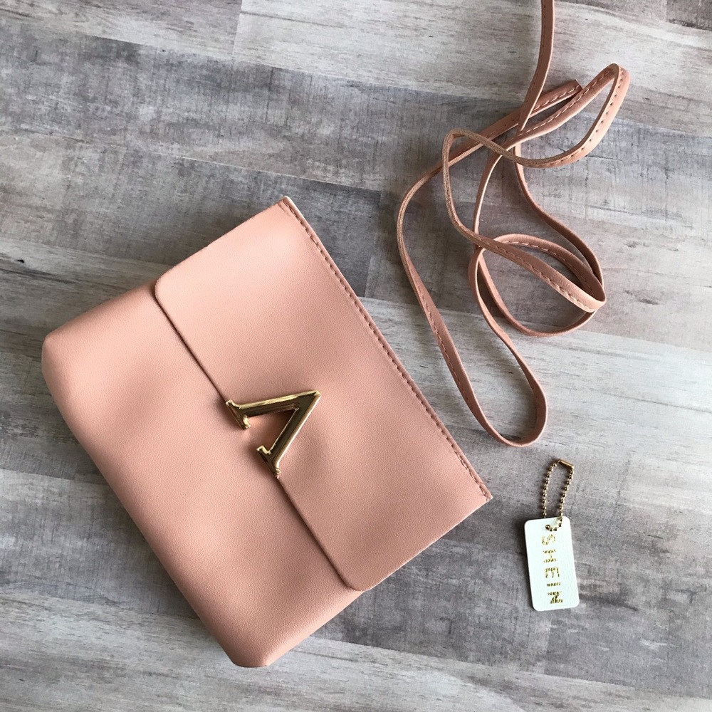 New shein pink crossbody bag